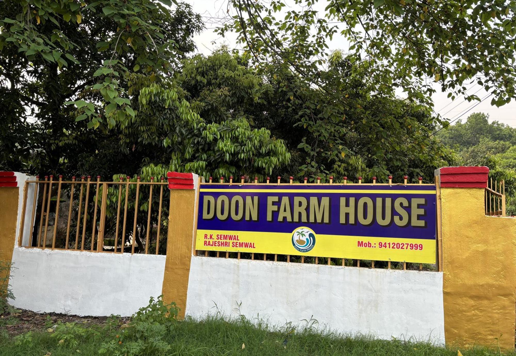 Doon Resort & Farmhouse Stay Dehradun Exterior foto
